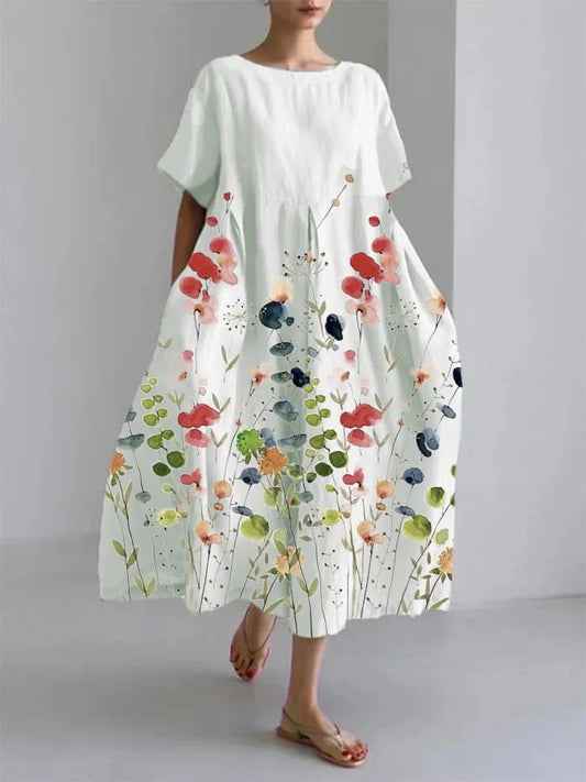 AMELIA - BLOEMENPRINT CASUAL DRESS
