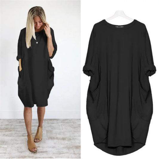 Amanda - Comfortabele Lente Jurk