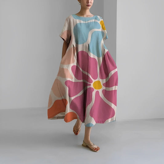 Amelia - Luchtige Bloemenjurk
